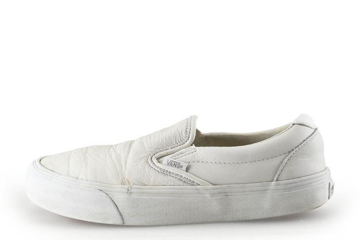 Vans Instappers in maat 39 Wit, Kleding | Heren, Schoenen, Wit, Gedragen, Overige typen, Verzenden