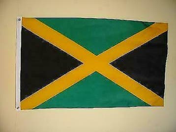 Jamaicaanse vlag van Jamaica 150x90cm Nieuw!, Verzenden, Nieuw
