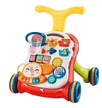 Eco Toys Study Desk Walker Yellow Loopwagen, Verzenden, Nieuw