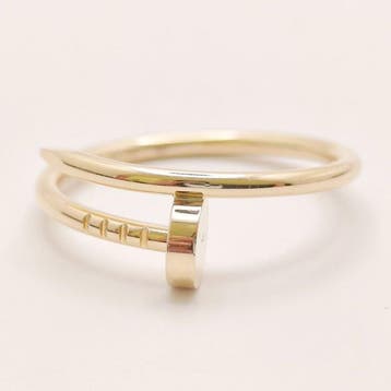 Cartier - Ring - 18 karaat Geel goud - maar een spijker, Sieraden, Tassen en Uiterlijk, Nieuw
