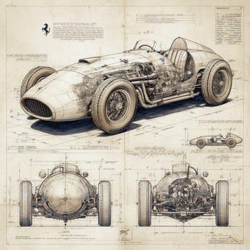 Artxlife - Ferrari F-500 Prototype Nr. 1 Draft, Nieuw