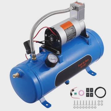 12V Luchtcompressor met Tank (3/6L) - Krachtig voor Trein Ho, Verzenden, Nieuw