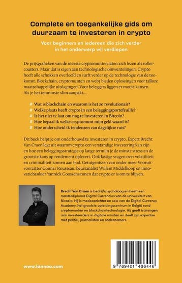 Investeren in crypto 9789401486446 Brecht Van Craen, Verzenden, Gelezen, Brecht Van Craen