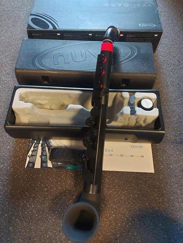 Nuvo - jSax Saxophone standard kit, black/pink - -, Nieuw
