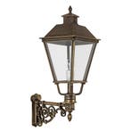 Muurlamp Katwijk M brons Buitenverlichting, Tuin en Terras, Overige materialen, Verzenden, Wandlamp, Nieuw