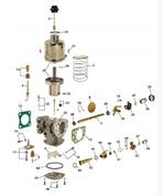 Carburateur Jaguar Daimler XJ 4.2 Series 2 73-79) SU HIF7, Ophalen, Nieuw