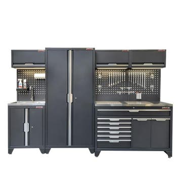 Gereedschapskasten set wandlengte 295,5 cm, hoge tweedeurs, Ophalen of Verzenden, Nieuw