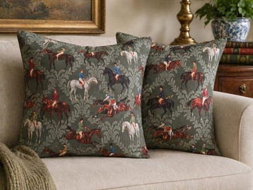 Exclusief set van twee kussens Chaval Royal -60x60 cm-