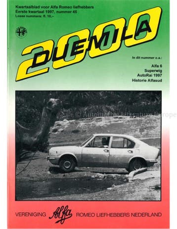 1997 ALFA ROMEO CLUB DUEMILA MAGAZINE 45 NEDERLANDS, Nieuw, Alfa Romeo, Author