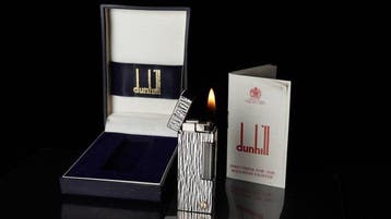 Dunill - Bark Pattern Rollagas Lighter - Zonder minimumprijs, Nieuw