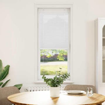 vidaXL Plissé rolgordijn 40x150 cm stofbreedte 39,4 cm, Verzenden, Nieuw, Wit