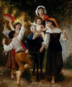 Follower of William-Adolphe Bouguereau (XX-XXI) - Terugkeer