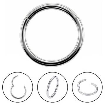 Fako Bijoux - Chirurgisch Stalen Ring Piercing - Diameter, Verzenden, Nieuw