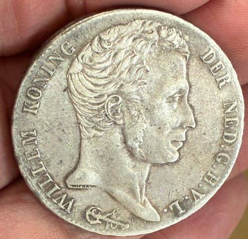 Nederland. Willem I. 3 Gulden 1820 / Utrecht / ZF+