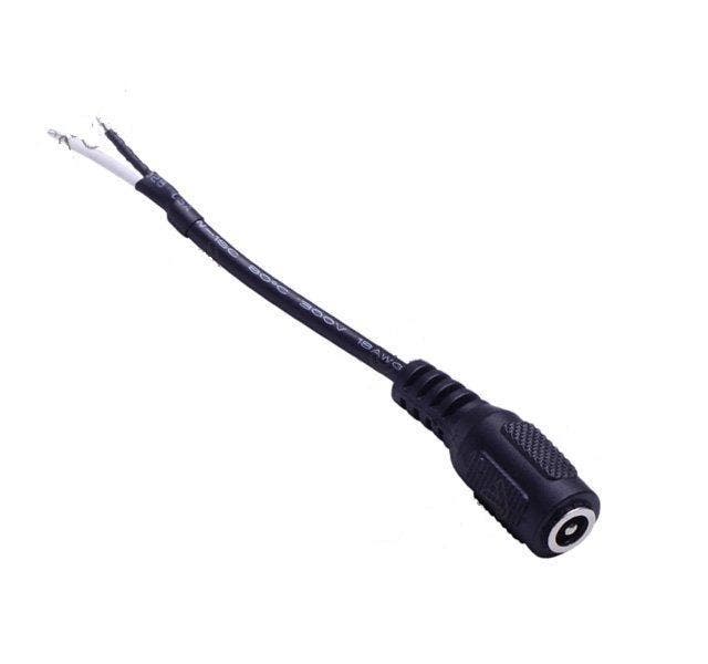 Female AC Adapter Kabel - 10cm, Hobby en Vrije tijd, Elektronica-componenten, Nieuw, Ophalen of Verzenden