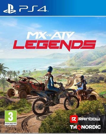 MX vs ATV: Legends PS4 Garantie & morgen in huis!, 1 speler, Ophalen of Verzenden, Zo goed als nieuw, Vanaf 3 jaar