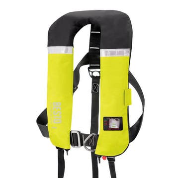 Besto Automatisch reddingsvest PRO 300N Zwart/Geel, Ophalen of Verzenden, Nieuw
