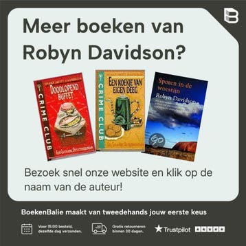 Een moord voor chocola / Crime club - Robyn Davidson, Verzenden, Gelezen, Robyn Davidson