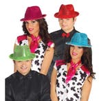 Rood gangster hoedje voor volwassenen - Gangsterhoeden, Ophalen of Verzenden, Nieuw