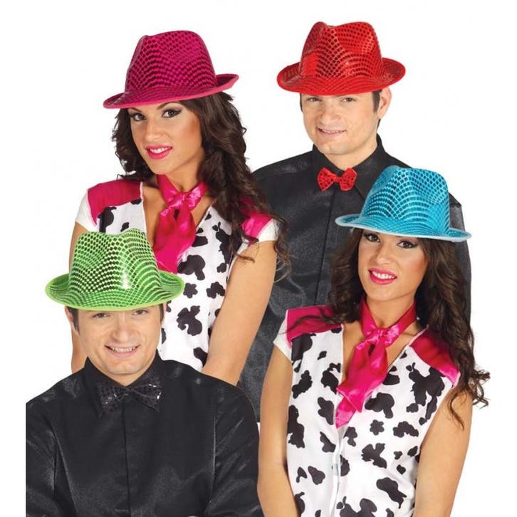 Rood gangster hoedje voor volwassenen - Gangsterhoeden, Hobby en Vrije tijd, Feestartikelen, Ophalen of Verzenden