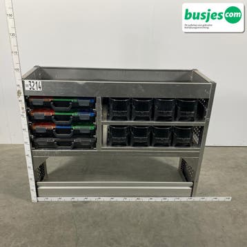 Aluca bedrijfswageninrichting 1250x420x950mm (3214), Ophalen of Verzenden
