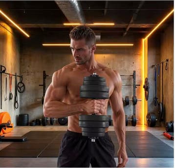 2-in-1 Dumbbell Set met Halterstang 30 kg Set, Sport en Fitness, Verzenden, Nieuw