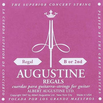 Augustine AUREG-2 B-2 snaar, clear nylon, extra high tension, Muziek en Instrumenten, Ophalen of Verzenden, Nieuw