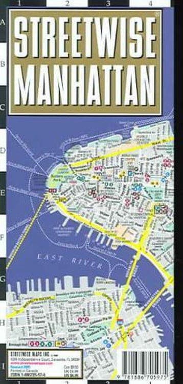 Streetwise Manhattan Map - Laminated City Street Map of, Verzenden, Zo goed als nieuw, Michael Brown