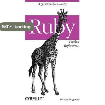 Ruby Pocket Reference - Michael Fitzgerald 9780596514815, Verzenden, Zo goed als nieuw, Michael Fitzgerald