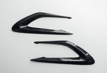Bentley Bentayga carbon zijscherm logo, Verzenden