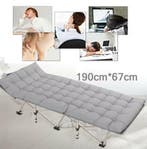 Opklapbaar campingbed met matras lichtgewicht bed sets, Verzenden, Nieuw