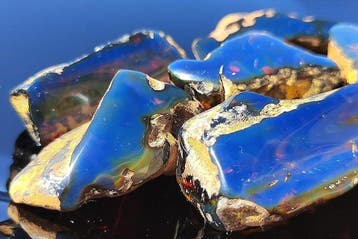 Blauwe Amber - Hoge Kwaliteit!- 58 g