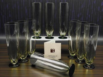 Murano - Carlo Moretti - Champagne fluitje (10) - Muranoglas