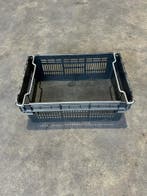 Kratten 600x400x230 mm met beugel stapelbaar en nestbaar, Gebruikt, 40 tot 60 cm, Minder dan 35 cm, 75 tot 100 cm