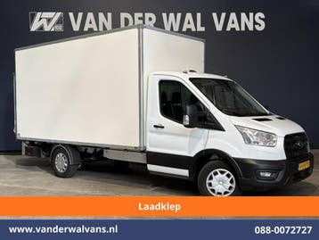 Ford Transit | 2.0 TDCI 130pk Bakwagen Laadklep Euro6 Airco, Auto's, Gebruikt, Euro 6, Wit, Dealer onderhouden