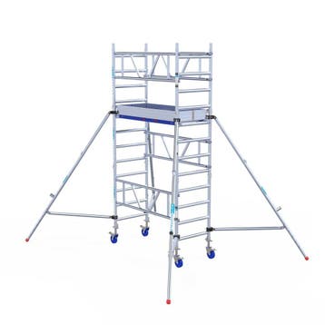 Rolsteiger ONE Tower XL 75x165 4,2 meter werkhoogte, Doe-het-zelf en Verbouw, Steigers, Verzenden, Nieuw, Rolsteiger of Kamersteiger