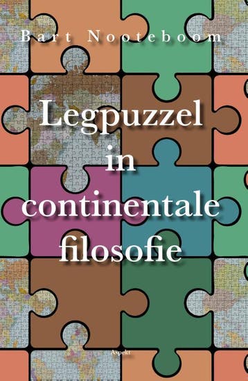 Legpuzzel In Continentale Filosofie | Bart Nooteboom | Nieuw, Ophalen of Verzenden, Nieuw, Bart Nooteboom