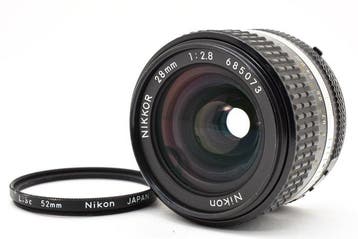 Nikon Ai-s Nikkor 2.8/28mm | Groothoeklens, Nieuw