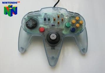 Mario64.nl: Competition Pro Controller Clear - iDEAL!, Ophalen of Verzenden, Gebruikt