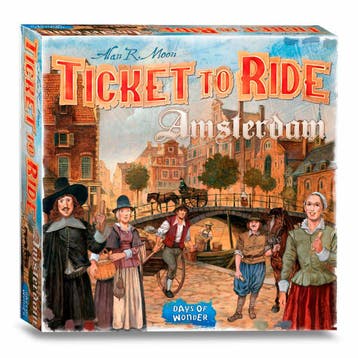 Days of Wonder Ticket to Ride Amste van €26,99 voor €13,50, Ophalen of Verzenden, Nieuw