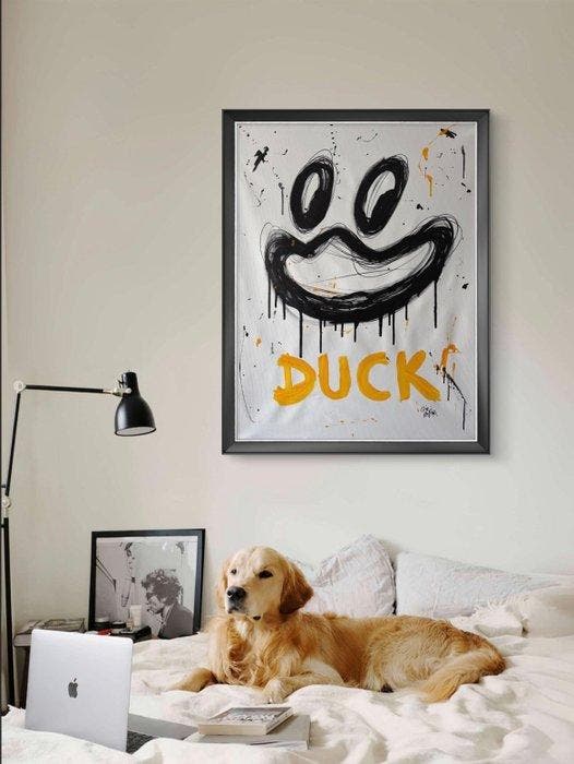 GINI MARTA - DUCK FACE, Antiek en Kunst, Kunst | Schilderijen | Modern