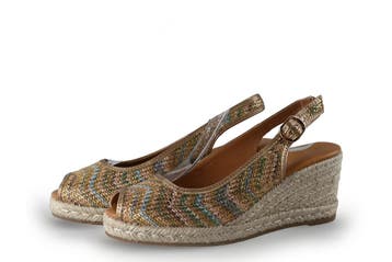 Graceland Espadrilles in maat 37 Goud, Kleding | Dames, Overige kleuren, Verzenden, Zo goed als nieuw, Graceland