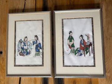 Chinese School (19th century) – Pair of Canton Export