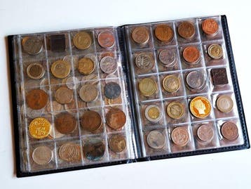 Wereld. Collection of coins incl. silver and restrikes