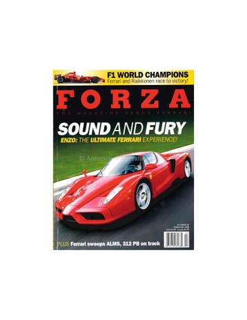 2008 FERRARI FORZA MAGAZINE 83 ENGELS, Nieuw, Ferrari, Author