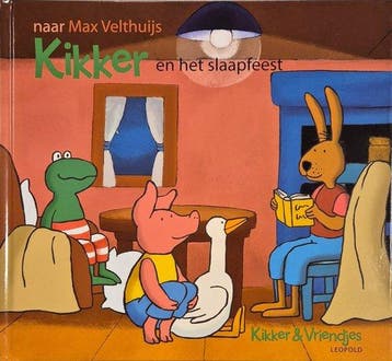 Kikker en het slaapfeest - Max Velthuijs 9789025872830, Verzenden, Gelezen, Max Velthuijs