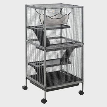 Pawut 4-level Portable Small Animal Cage for Small Animal, 2, Verzenden, Nieuw