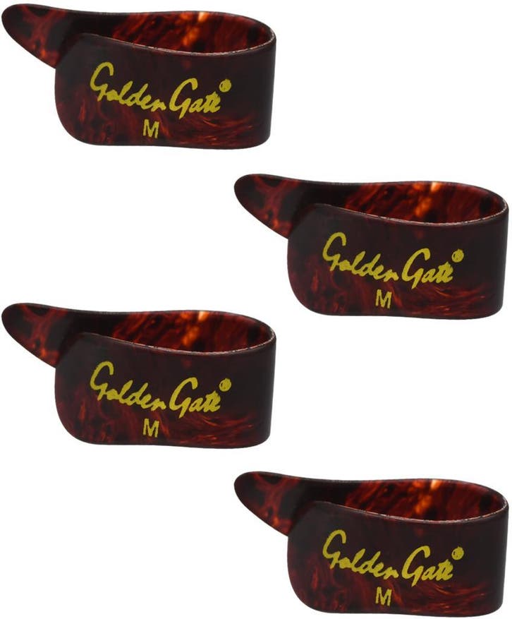 Golden Gate GP-3T Tortoise Duimplectrum Medium, Muziek en Instrumenten, Instrumenten | Toebehoren, Nieuw, Ophalen of Verzenden