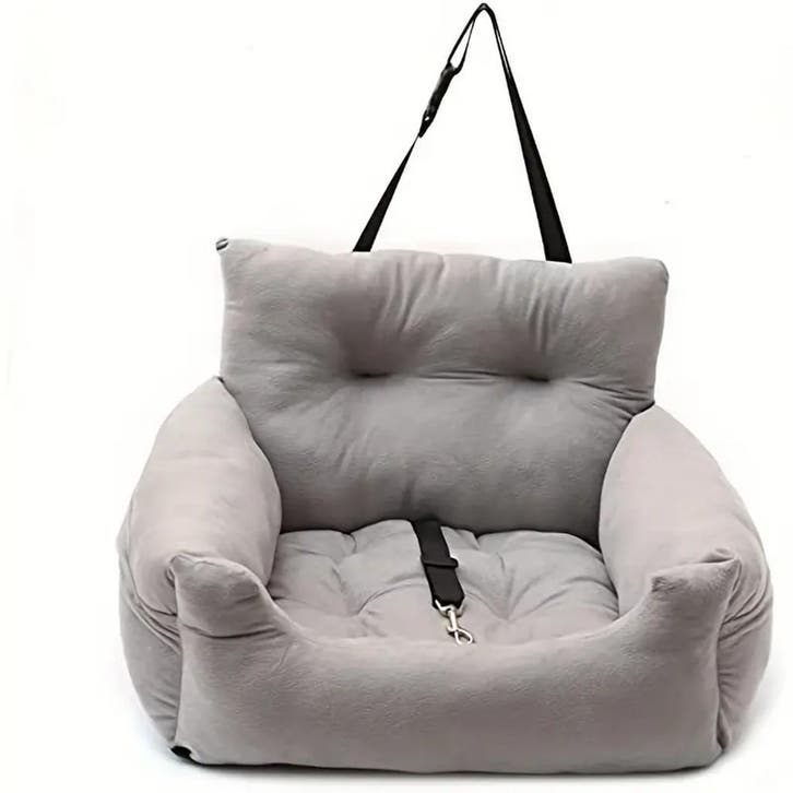 Honden auto stoel licht of donker grijs, Dieren en Toebehoren, Honden-accessoires, Nieuw, Verzenden