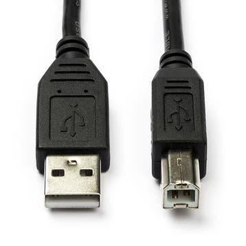 USB A naar USB B kabel | 5 meter | USB 2.0, Computers en Software, Pc- en Netwerkkabels, Verzenden, Nieuw